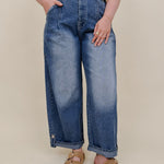 Apple of My Eye Denim Pants - PAPER DOLL