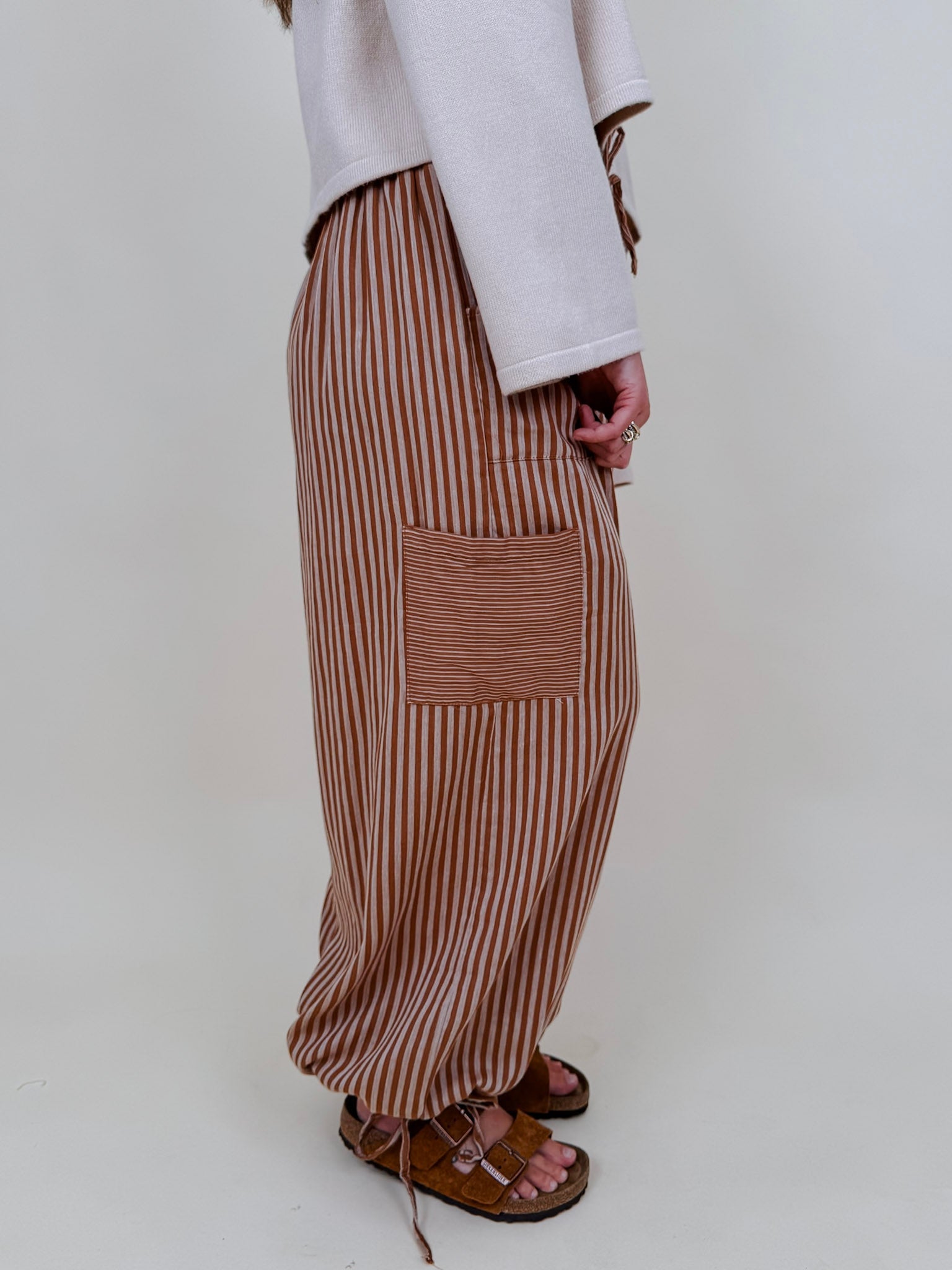 Iris Striped Pants - PAPER DOLL