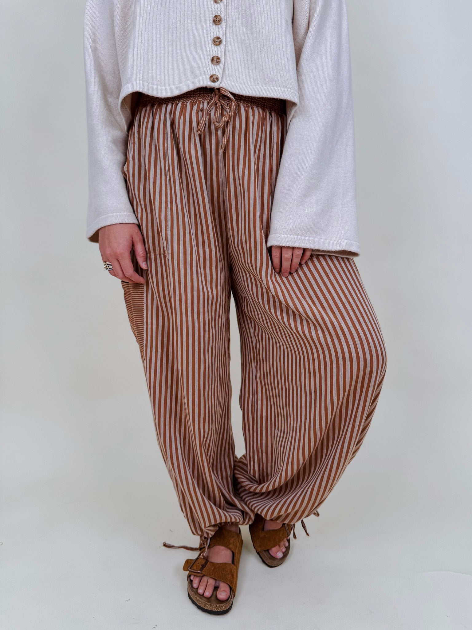 Iris Striped Pants - PAPER DOLL