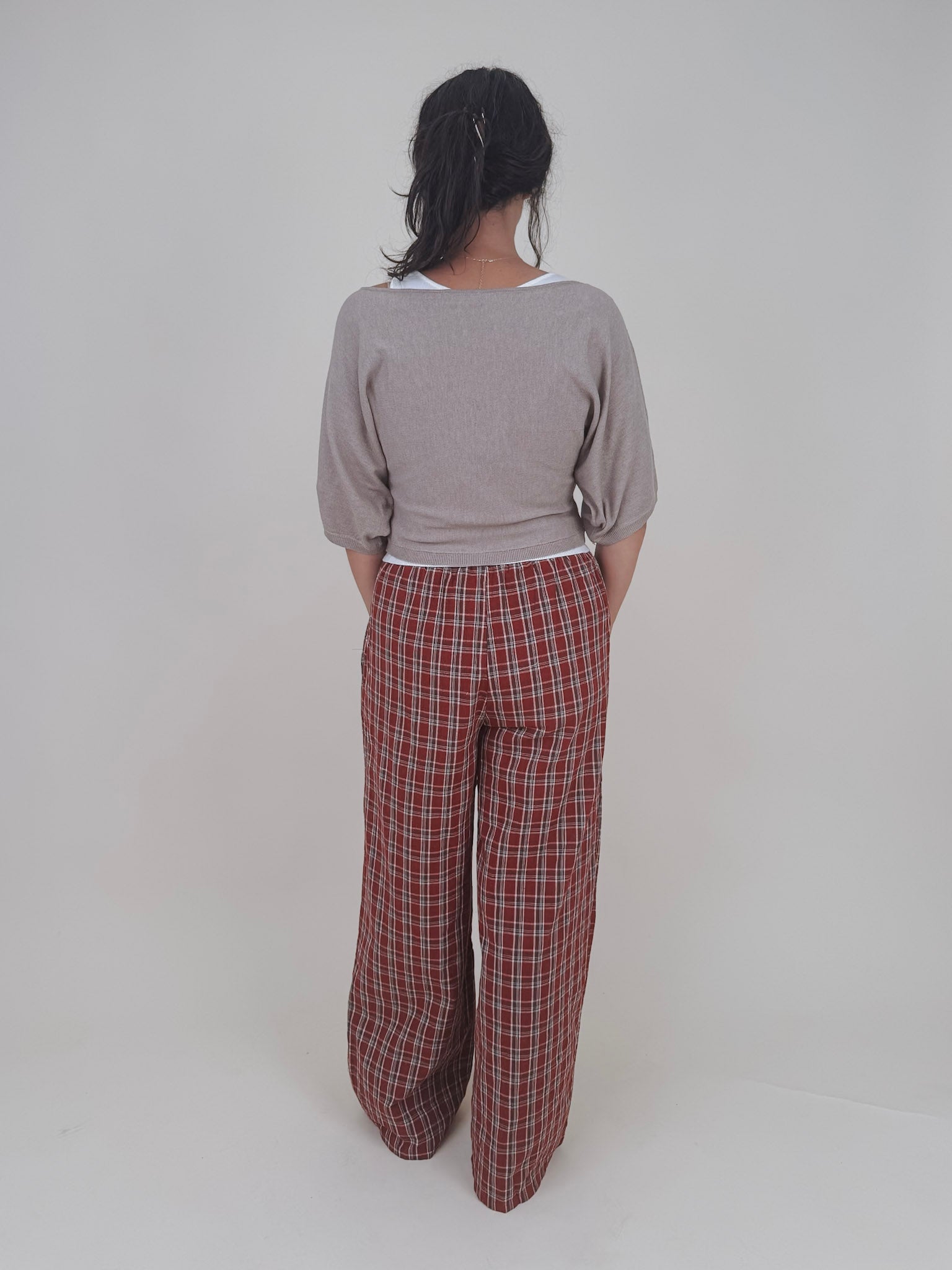 August Plaid Pants - PAPER DOLL