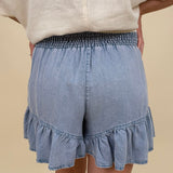 Kira Smocked Shorts - PAPER DOLL