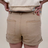 Quincy High Waist Shorts - PAPER DOLL