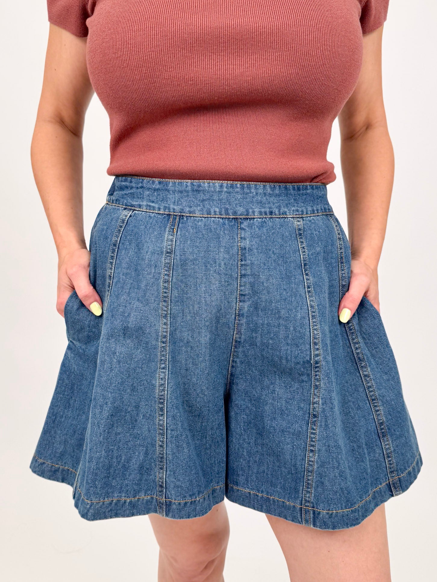 Picnic Date Shorts - PAPER DOLL