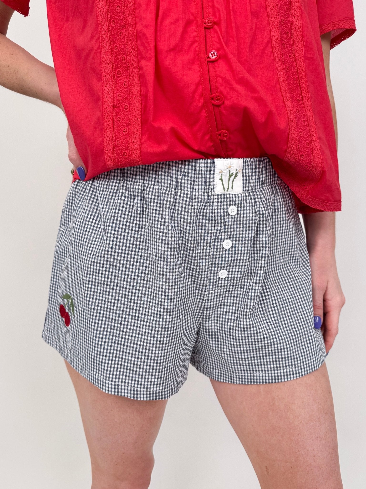 Lorelei Mid Rise Shorts - PAPER DOLL