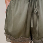 Dance With Somebody Satin Shorts - PAPER DOLL