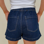 Picture Perfect Denim Skort - PAPER DOLL