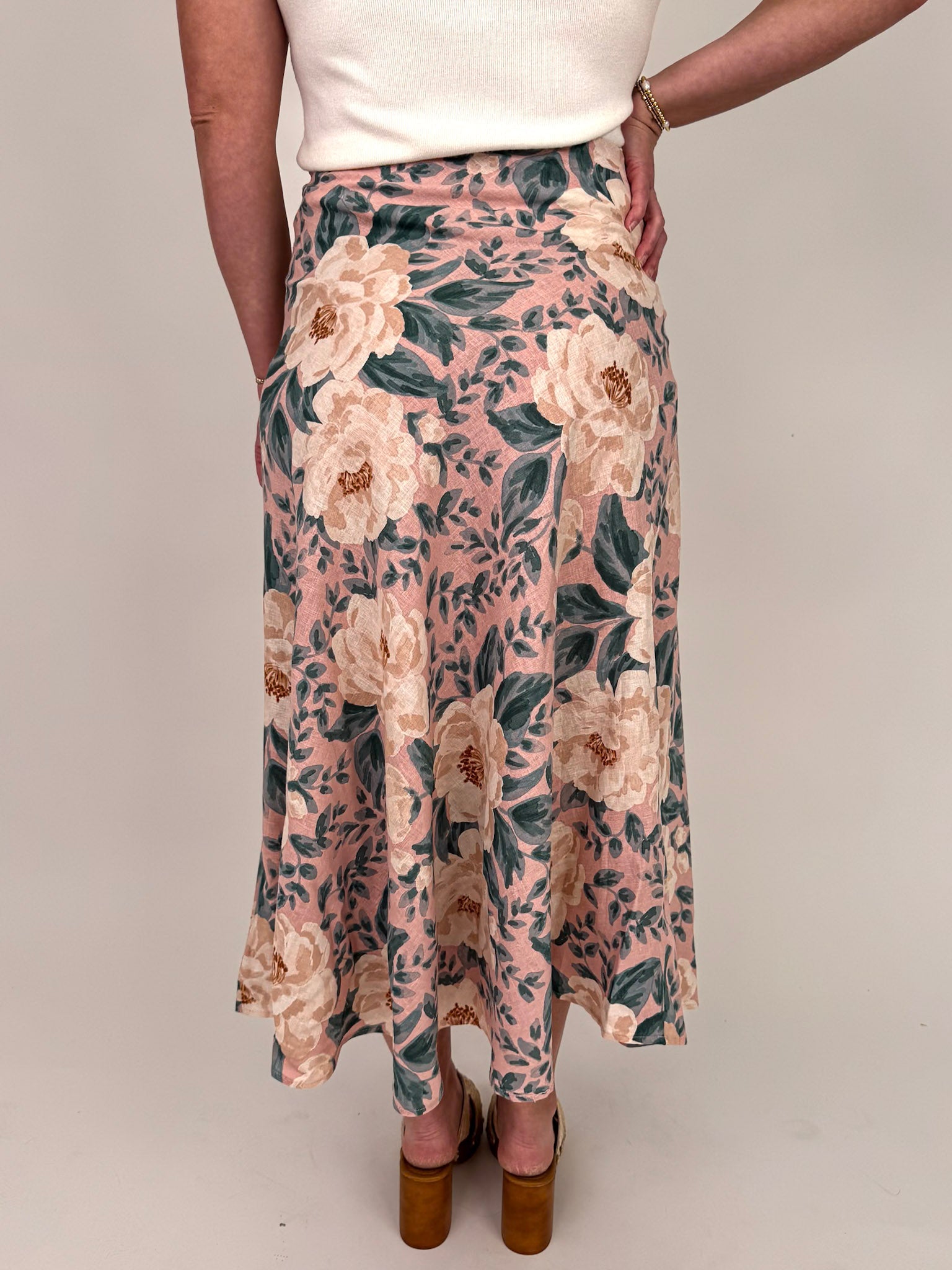 Tenley Floral Maxi Skirt - PAPER DOLL