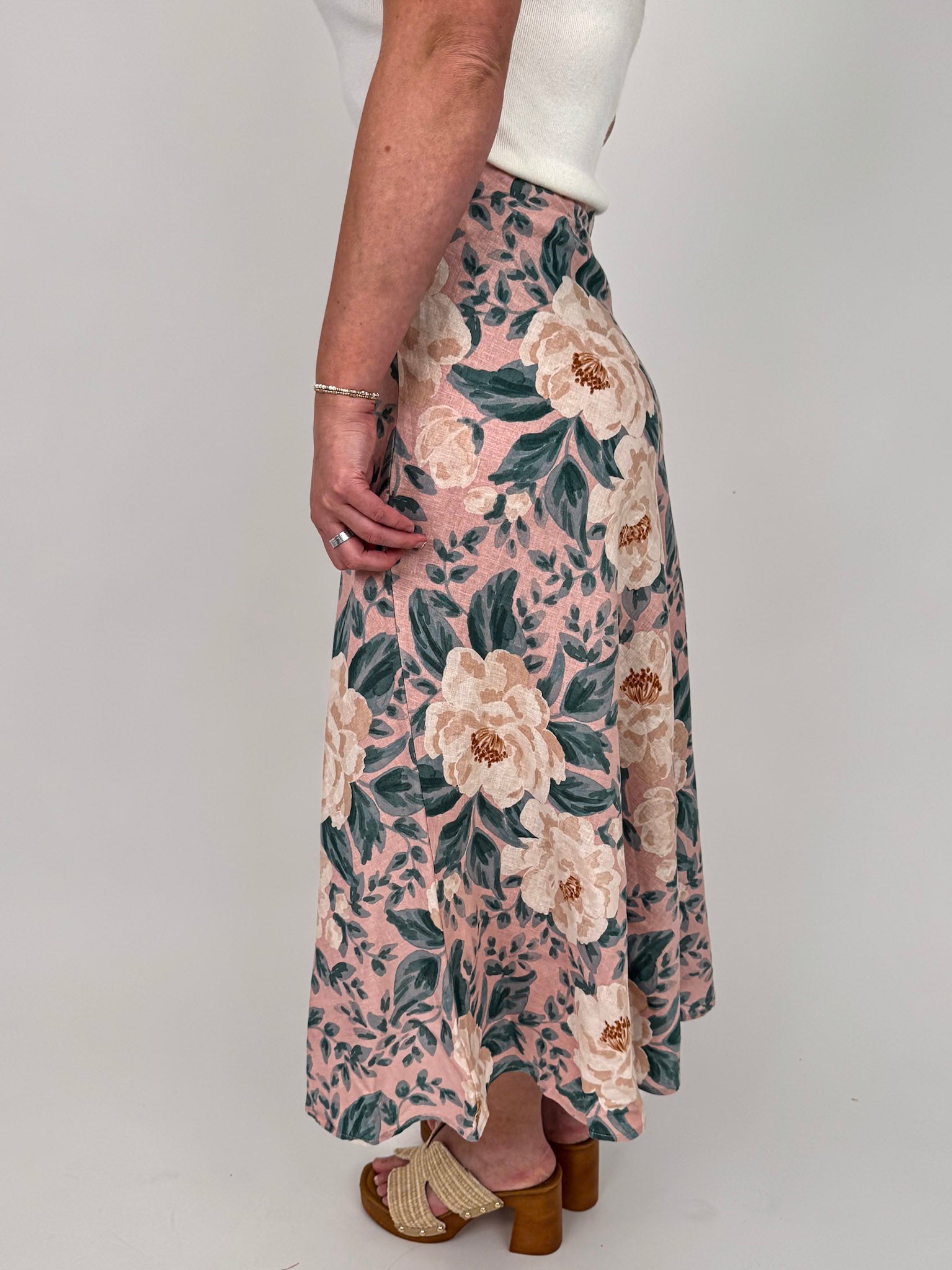 Tenley Floral Maxi Skirt - PAPER DOLL