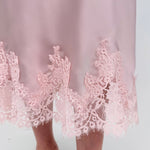 Matilda Lace Trim Midi Skirt - PAPER DOLL