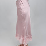 Matilda Lace Trim Midi Skirt - PAPER DOLL