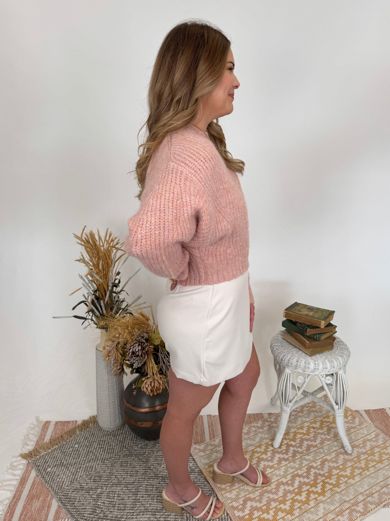 Alexa High Waist Skort - PAPER DOLL