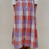 Dolly Plaid Midi Skirt - PAPER DOLL