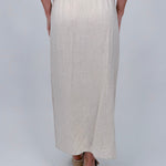 Sylvie Side Tie Wrap Midi Skirt - PAPER DOLL