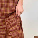 Justine Checkered Skirt - PAPER DOLL