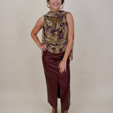 Hailey Midi Skirt - PAPER DOLL