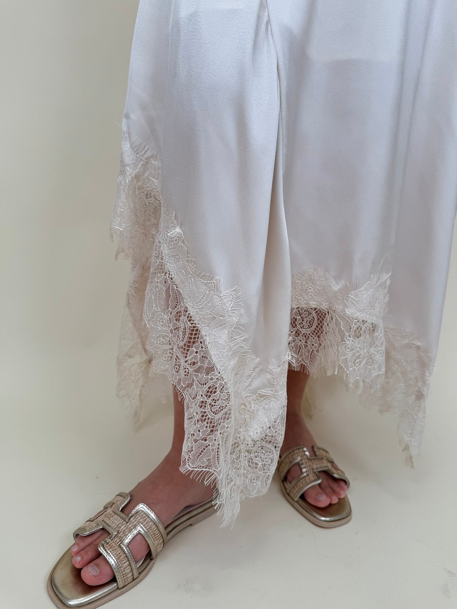 Kara Lace Trim Skirt - PAPER DOLL