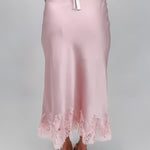 Matilda Lace Trim Midi Skirt - PAPER DOLL