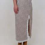Angela Lace Trim Midi Skirt - PAPER DOLL