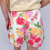 On Vacation Floral Wrap Skort - PAPER DOLL