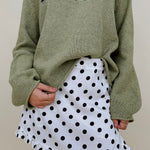 Dottie Polka Dot Mini Skirt - PAPER DOLL