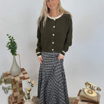 Justine Checkered Skirt - PAPER DOLL