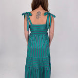 Naomi Stripe Tiered Maxi Dress - PAPER DOLL