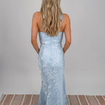 Cindy Floral Flared Maxi Dress - PAPER DOLL
