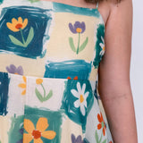 Arabella Flower Print Maxi Dress - PAPER DOLL