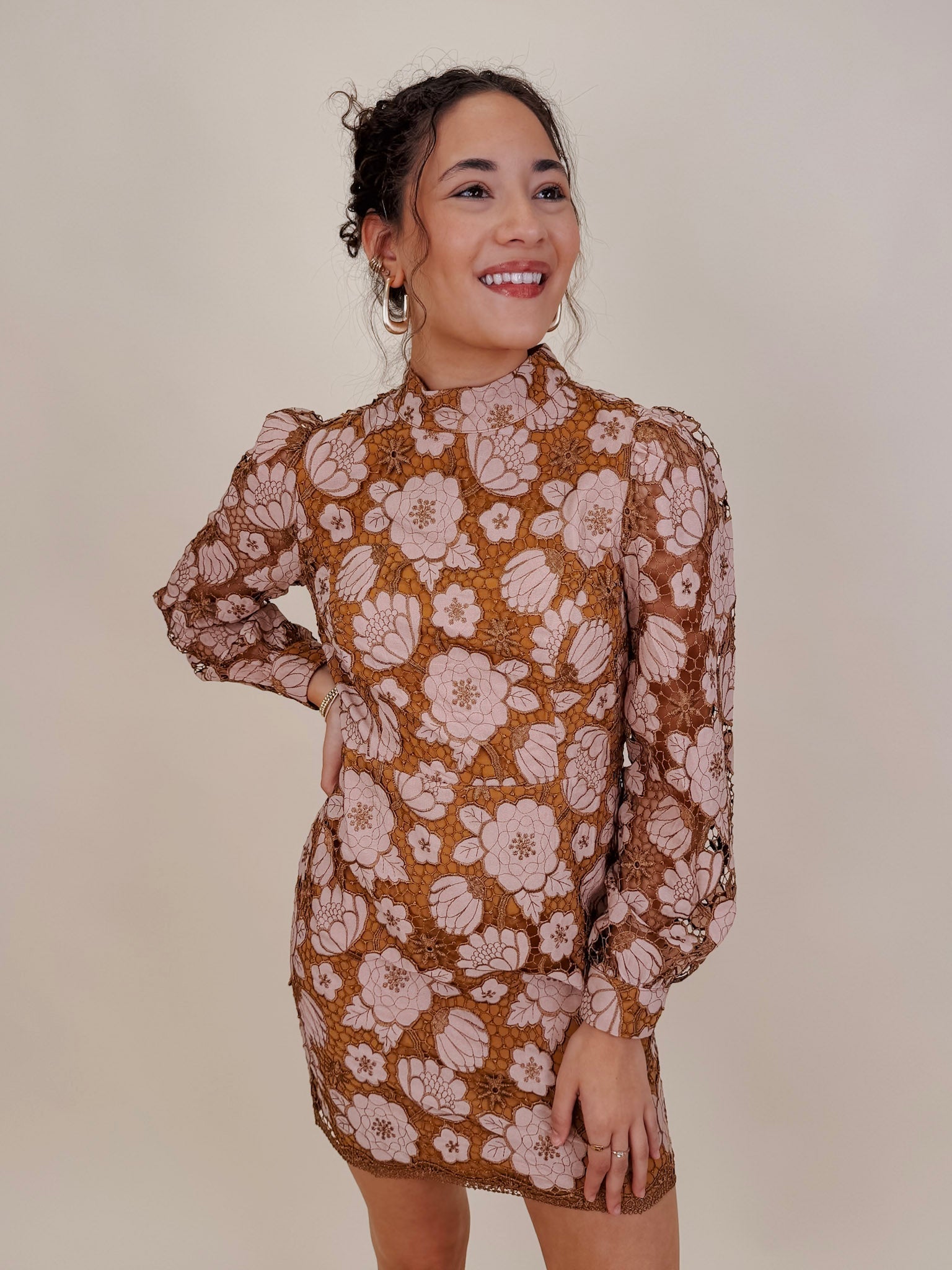 Eloise Embroidered Dress - PAPER DOLL