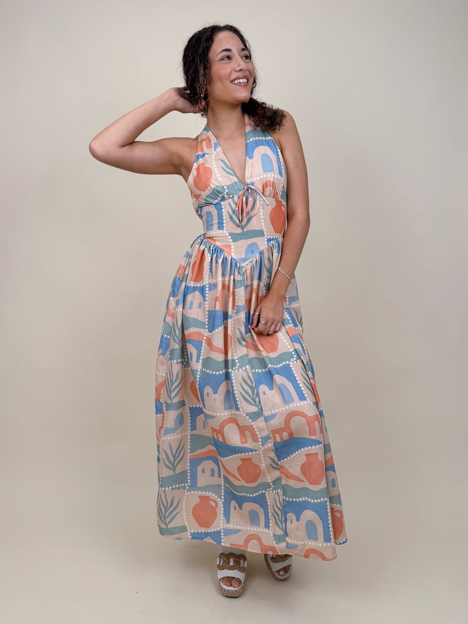 Off To Kokomo Maxi Dress - PAPER DOLL
