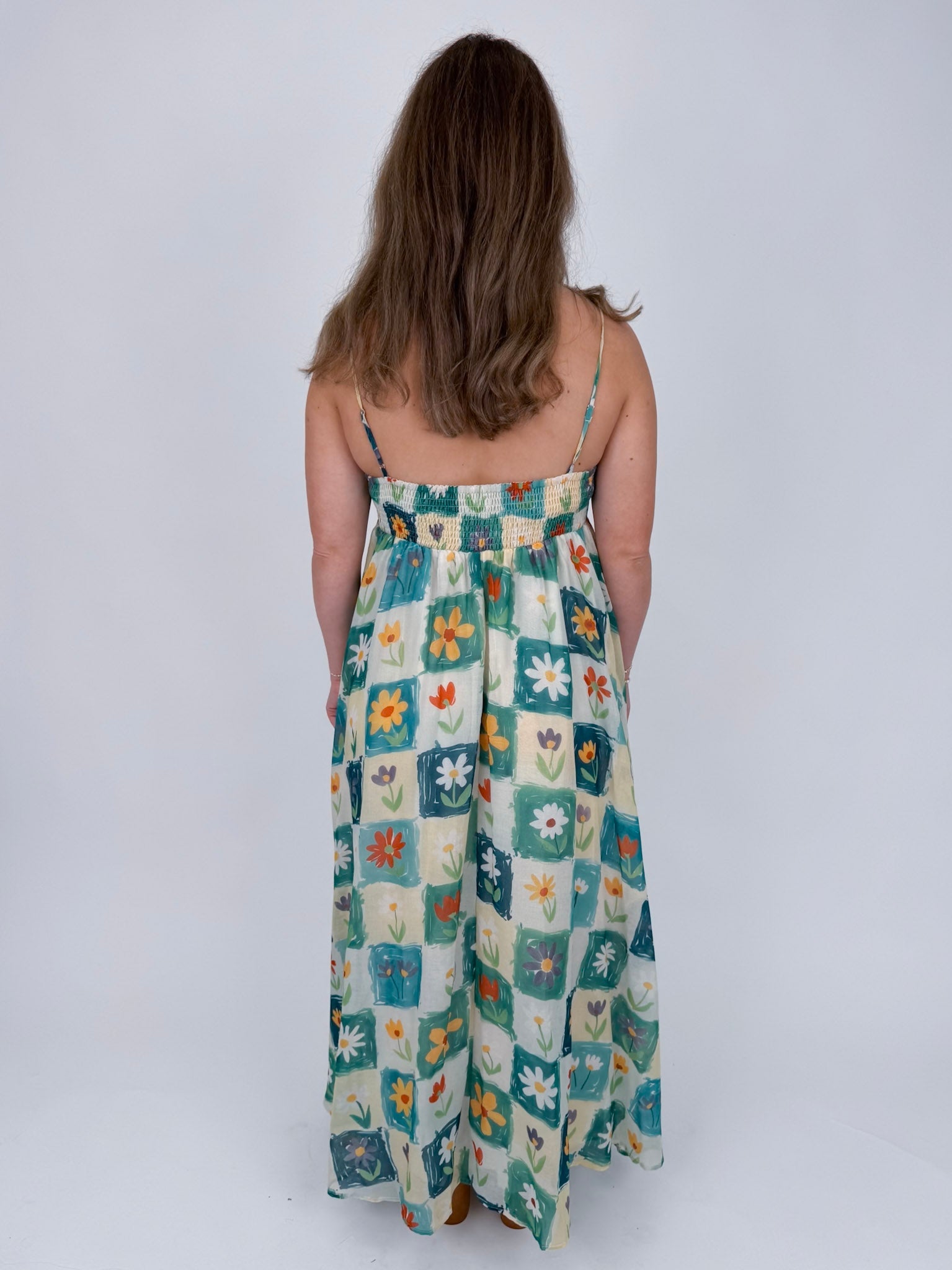 Arabella Flower Print Maxi Dress - PAPER DOLL