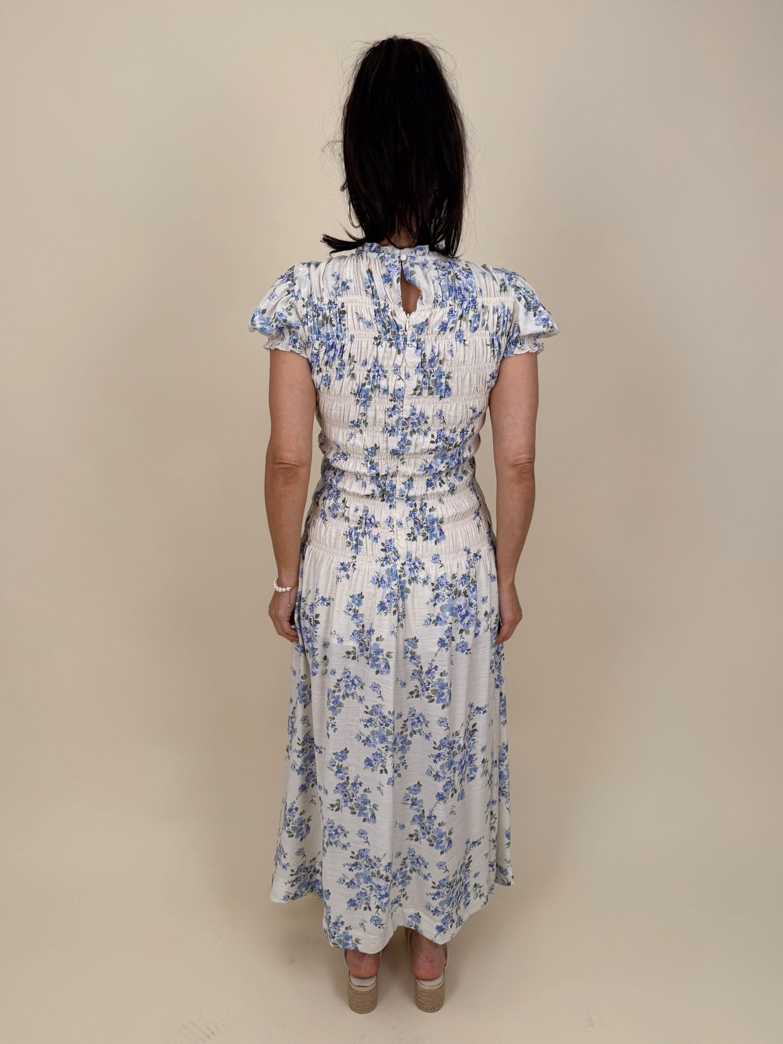 Lena Floral Maxi Dress - PAPER DOLL