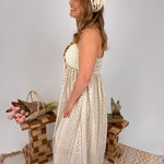 Sweeter Than Honey Crochet Maxi Dress - PAPER DOLL