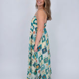 Arabella Flower Print Maxi Dress - PAPER DOLL