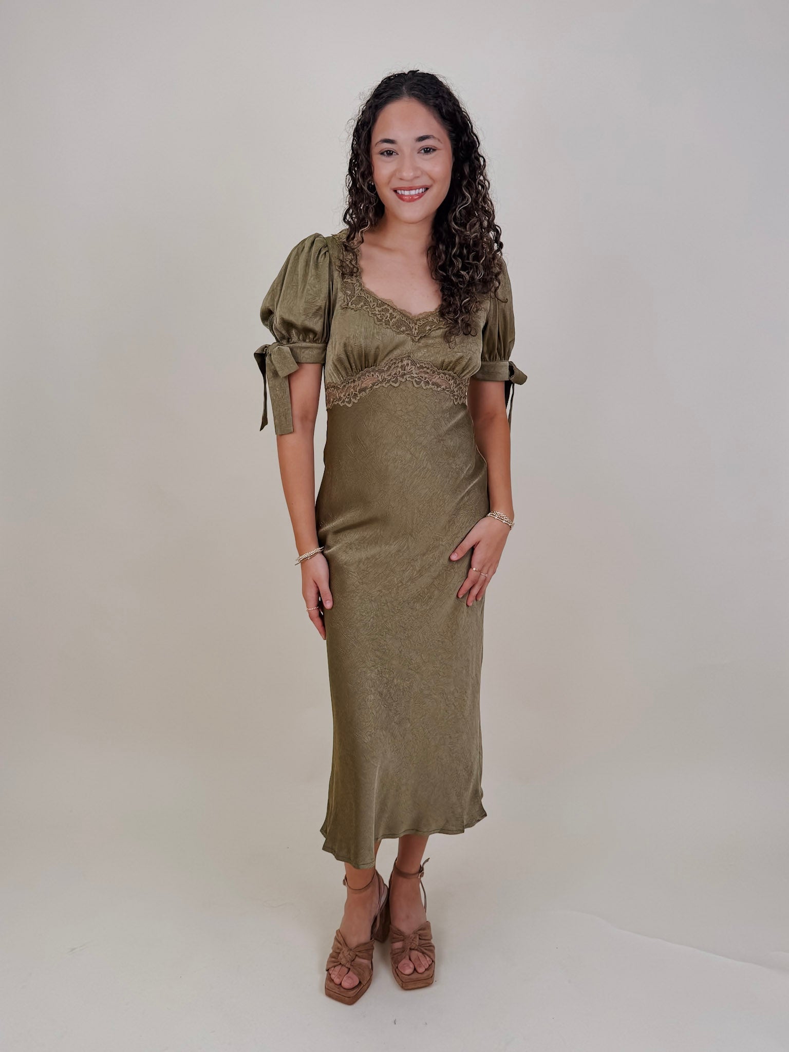 Katrina Midi Dress - PAPER DOLL