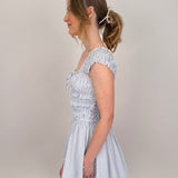 Open Air Striped Mini Dress - PAPER DOLL