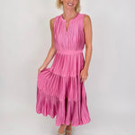 Look At You Shine Pleated Dress - PAPER DOLL
