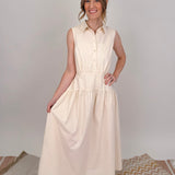 The Beatrice Elevated Midi Dress - PAPER DOLL