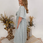 Streets of Joy Floral Midi Dress - PAPER DOLL