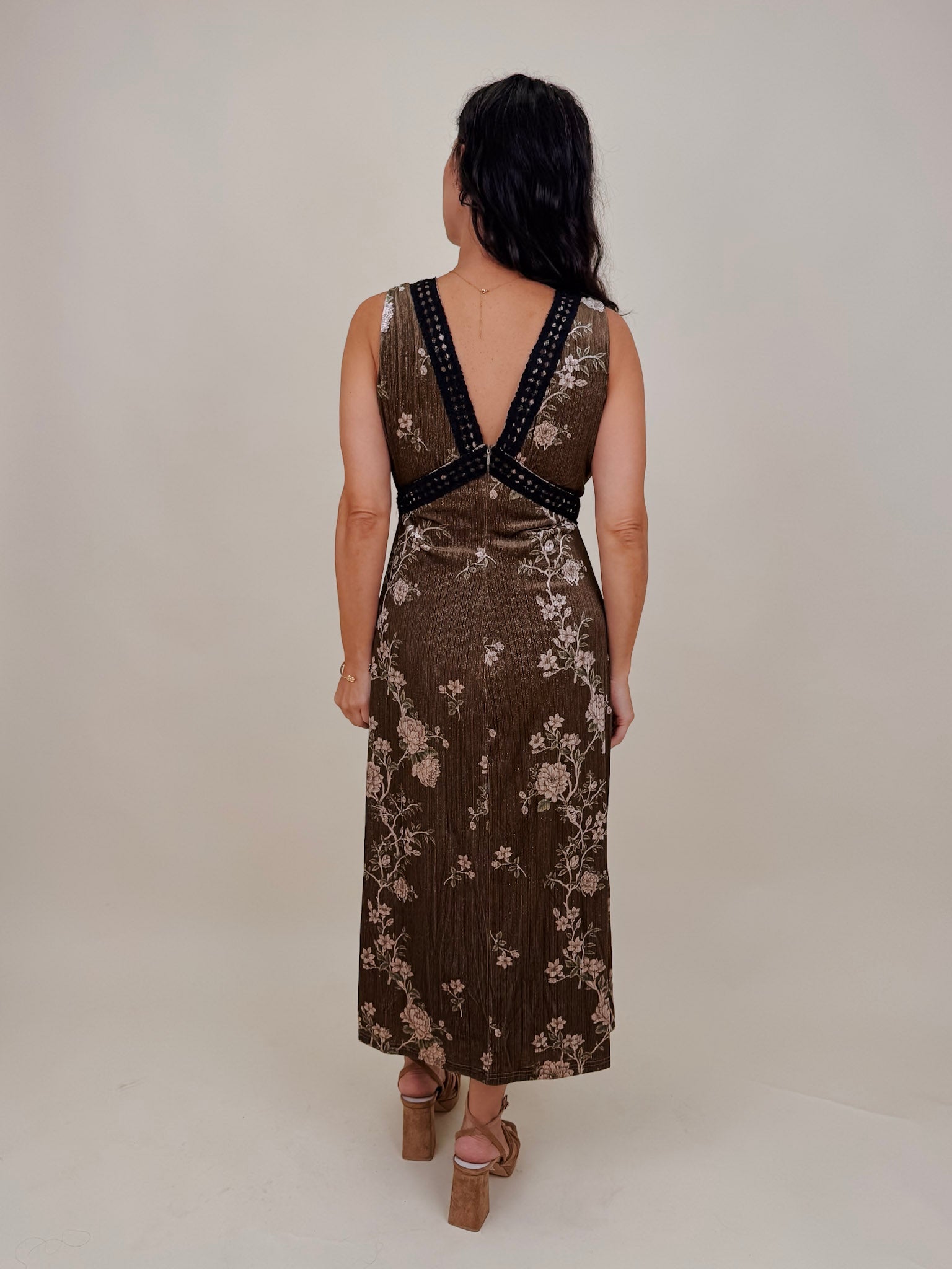 Rachel Midi Dress - PAPER DOLL