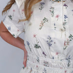 Wanda Floral Midi Dress - PAPER DOLL