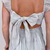 Ella Eyelet Babydoll Mini Dress - PAPER DOLL
