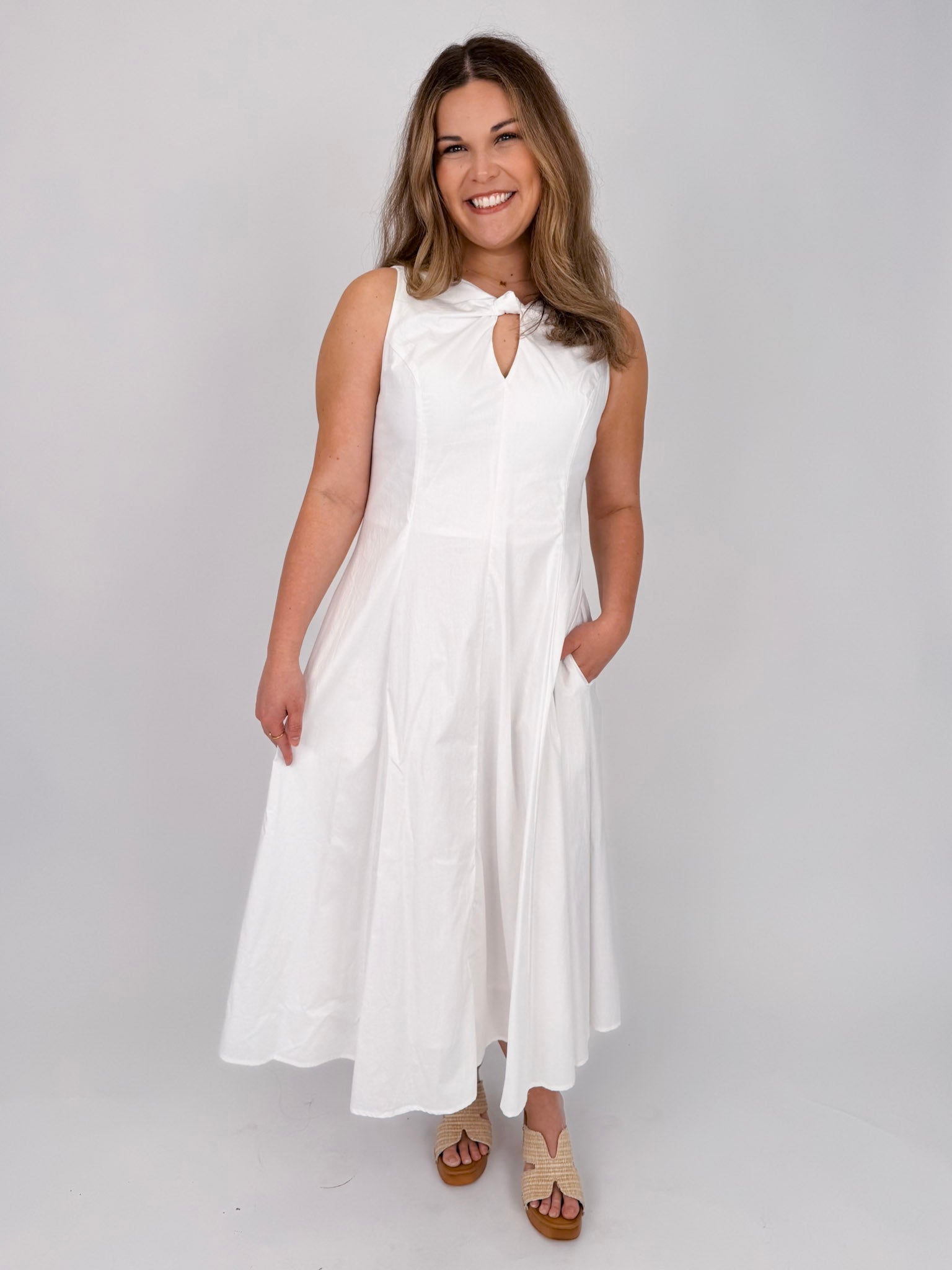 Take My Breath Away Midi Dress - PAPER DOLL