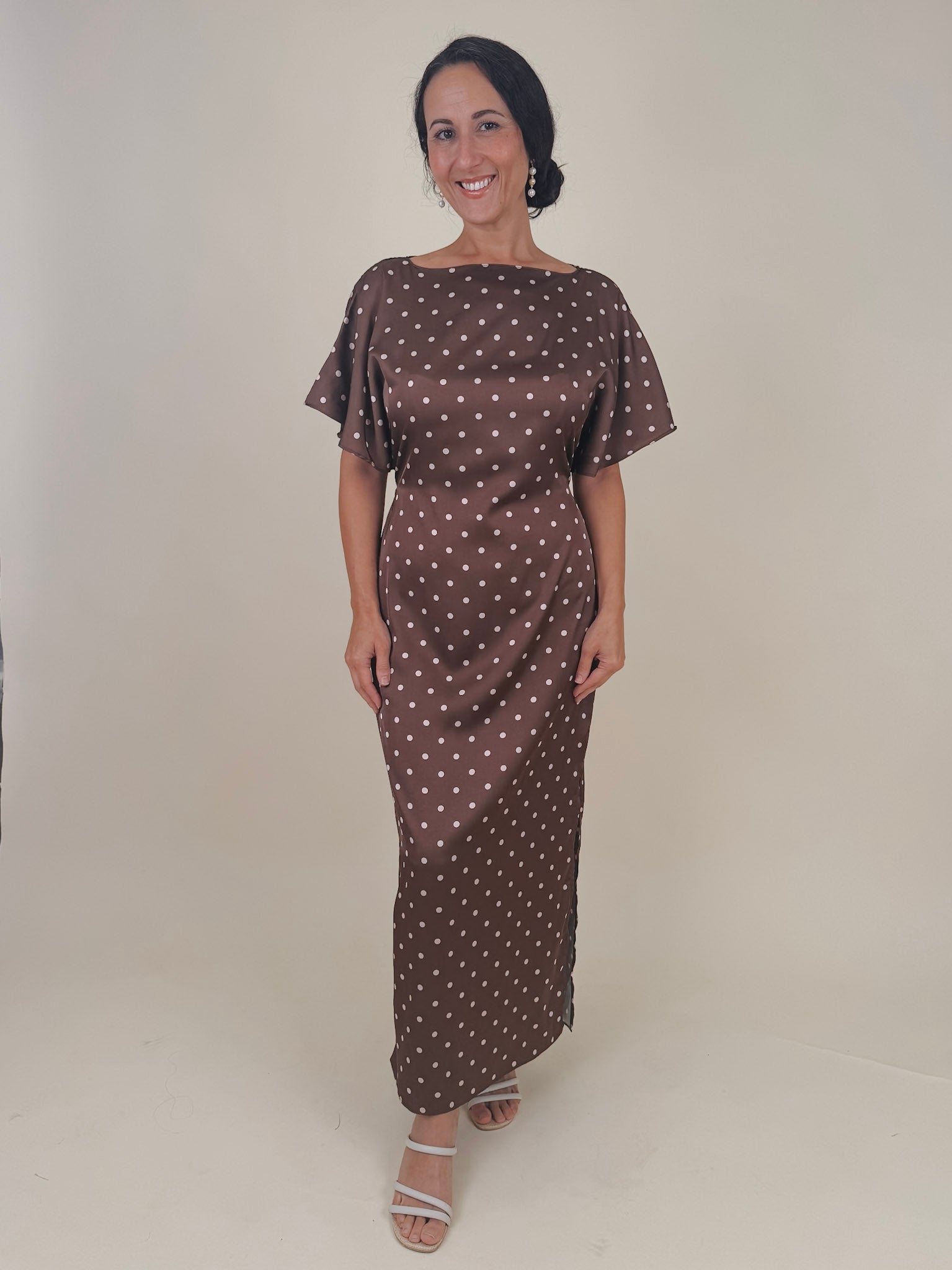 Table for Two Polka Dot Dress - PAPER DOLL