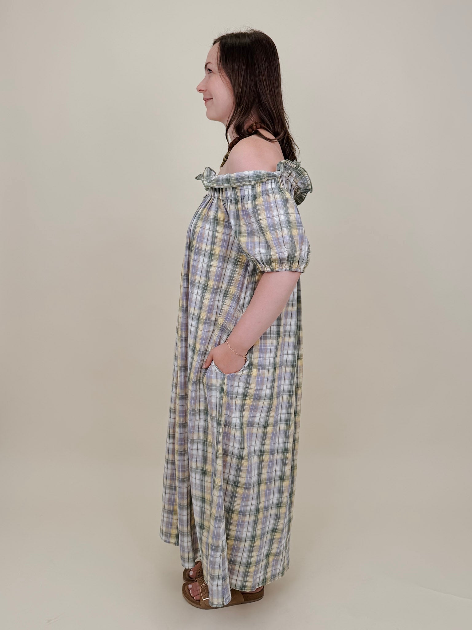 Lesson Planned Midi Dress - PAPER DOLL