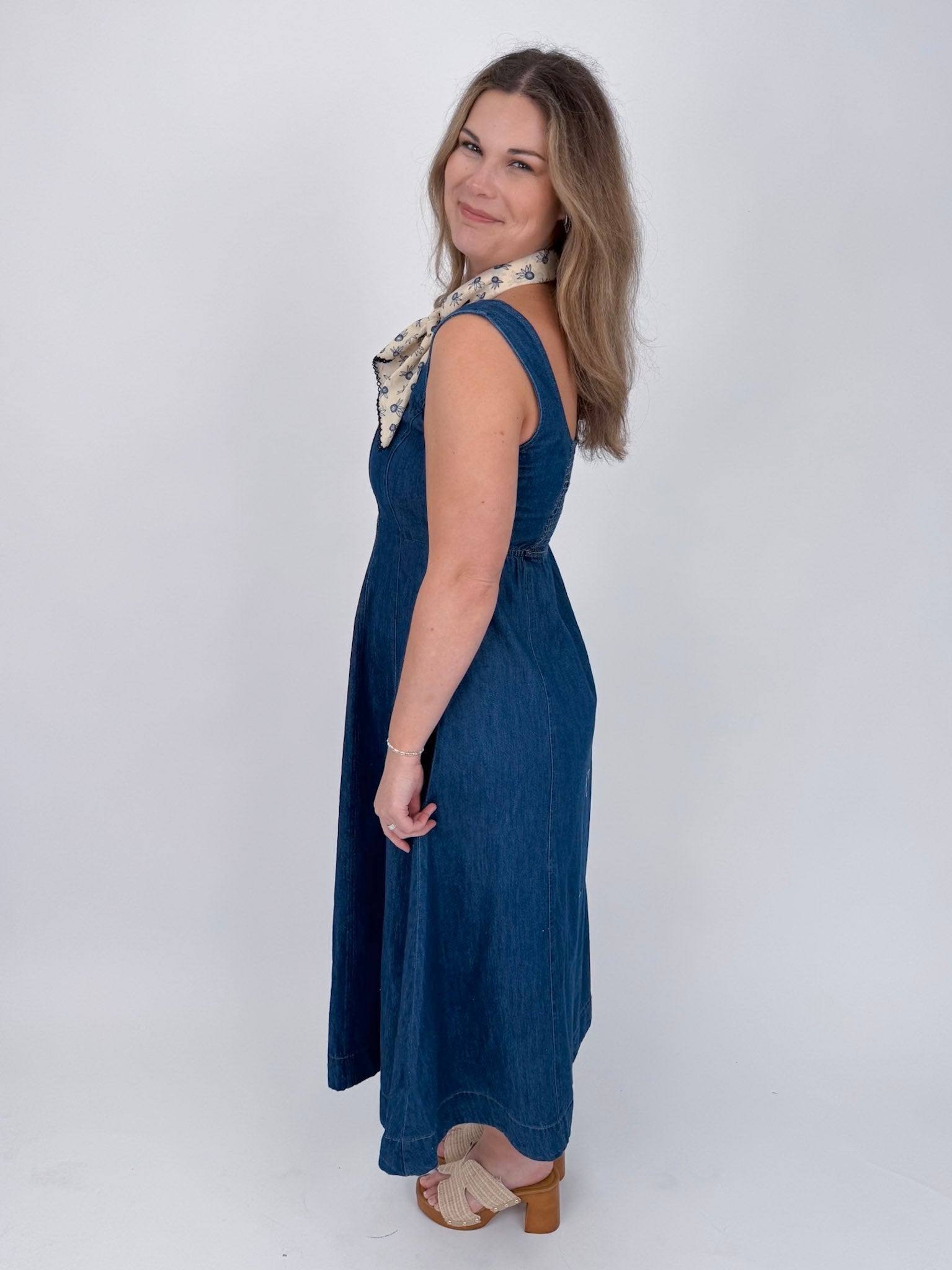 Coralee Midi Dress - PAPER DOLL