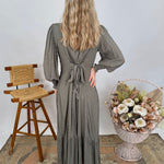 Jasmine Swiss Dot Maxi Dress - PAPER DOLL