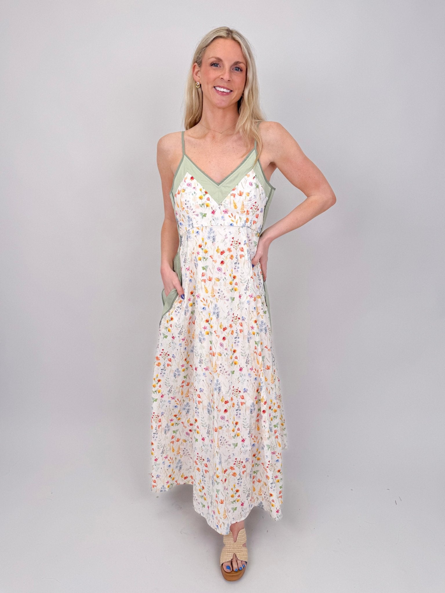 Hopes And Dreams Midi Dress - PAPER DOLL