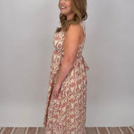Waverly Wrap Midi Dress - PAPER DOLL