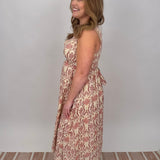 Waverly Wrap Midi Dress - PAPER DOLL